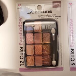 L.A. Colors eyeshadow palette in 12 shades Makeup